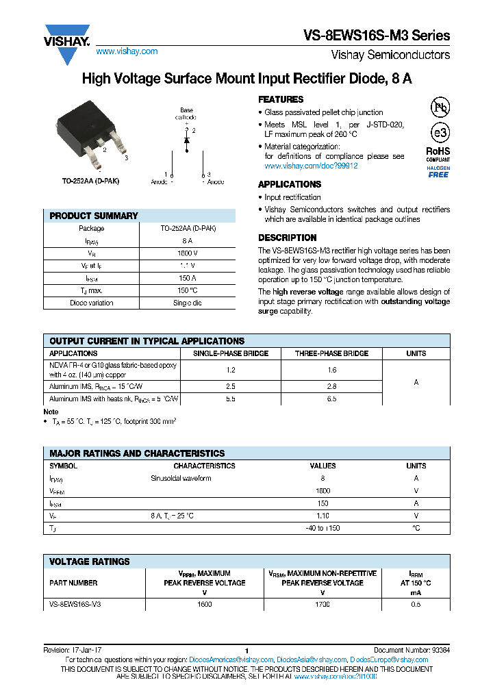 VS-8EWS16S-M3_9042813.PDF Datasheet
