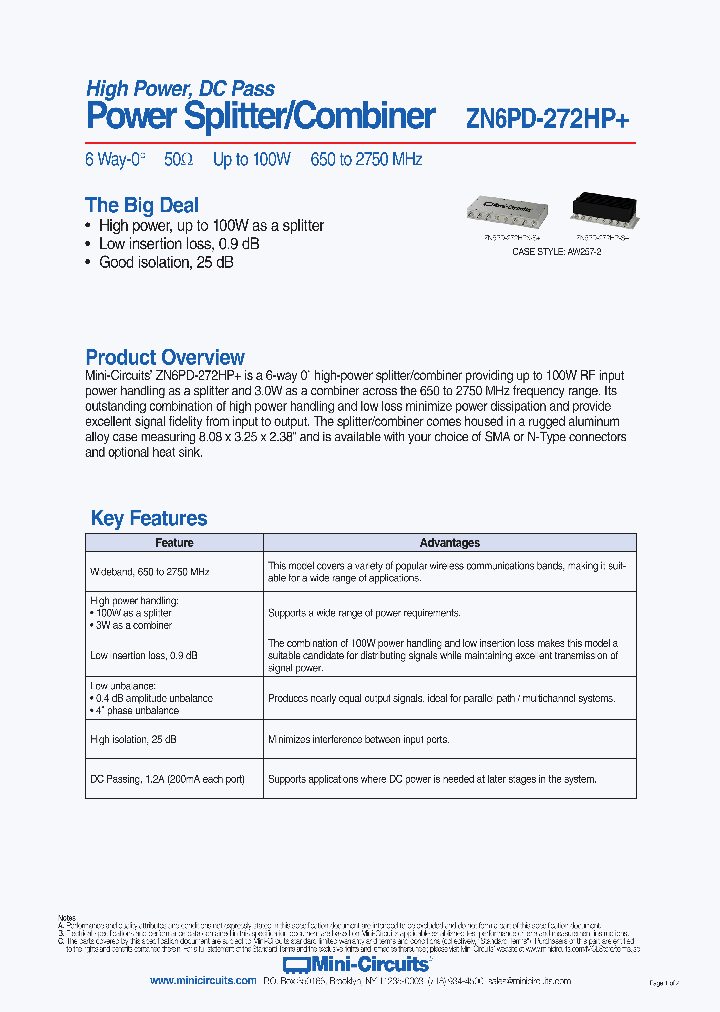 ZN6PD-272HP_9043037.PDF Datasheet