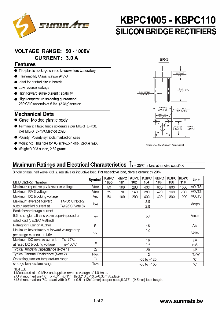 KBPC101_9043252.PDF Datasheet