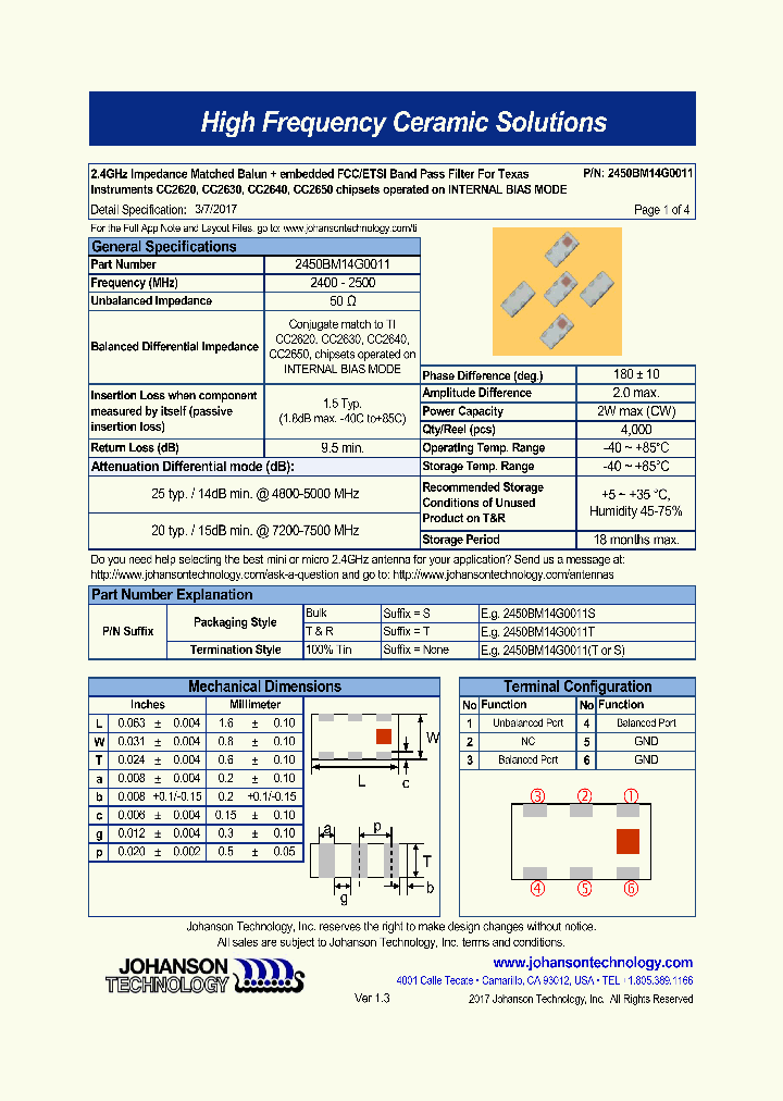 2450BM14G0011_9043374.PDF Datasheet