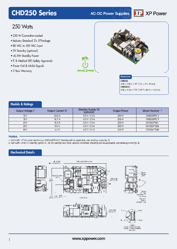CHD250_9043442.PDF Datasheet