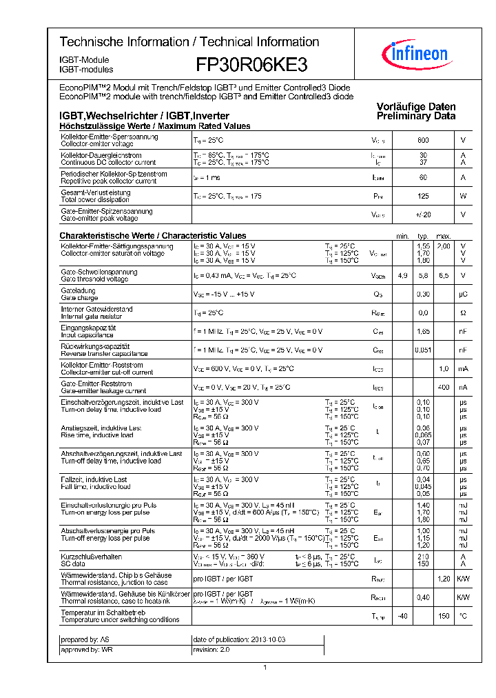 FP30R06KE3_9043458.PDF Datasheet