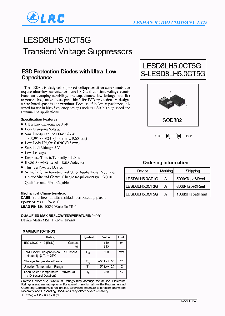 LESD8LH50CT1G_9043578.PDF Datasheet