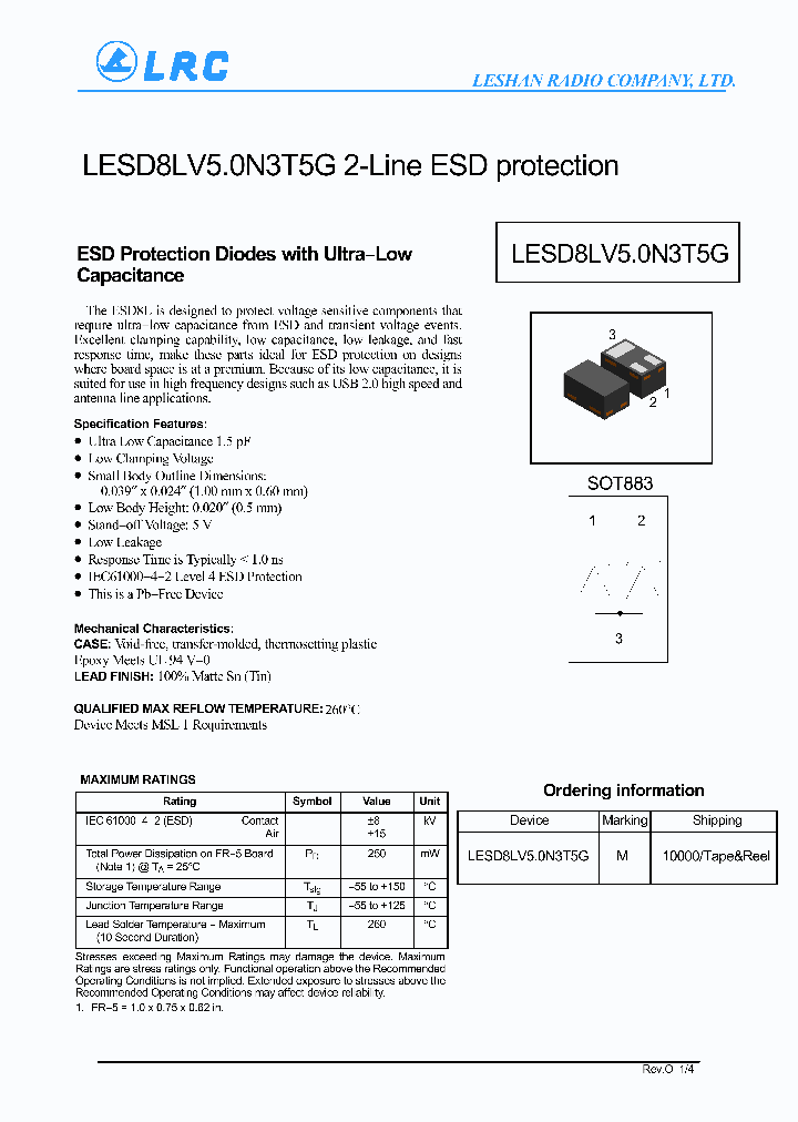 LESD8LV50N3T5G_9043587.PDF Datasheet
