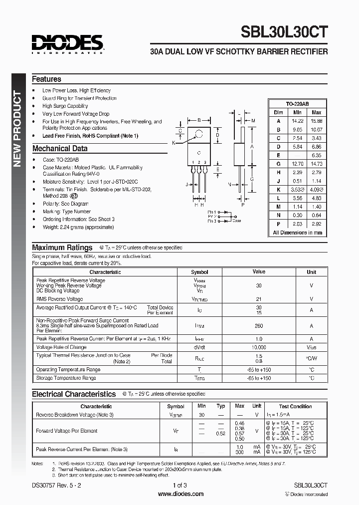 SBL30L30CT-15_9043757.PDF Datasheet