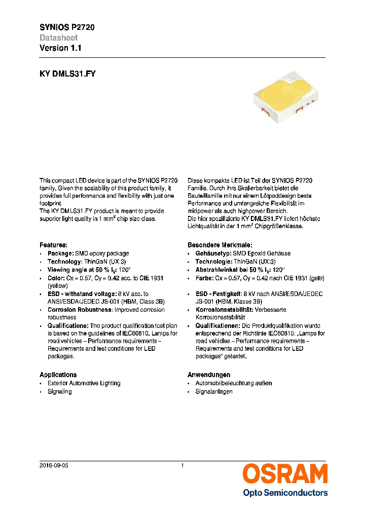 KY-DMLS31FY_9043953.PDF Datasheet