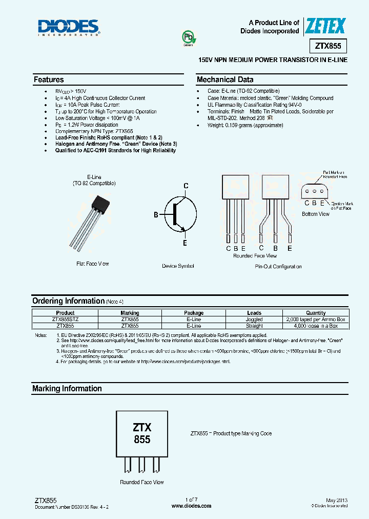 ZTX855-15_9044078.PDF Datasheet