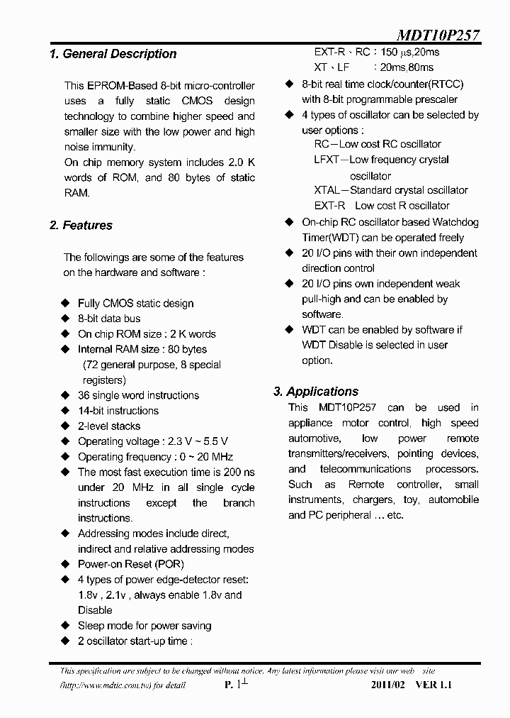 MDT10P257P11_9044223.PDF Datasheet