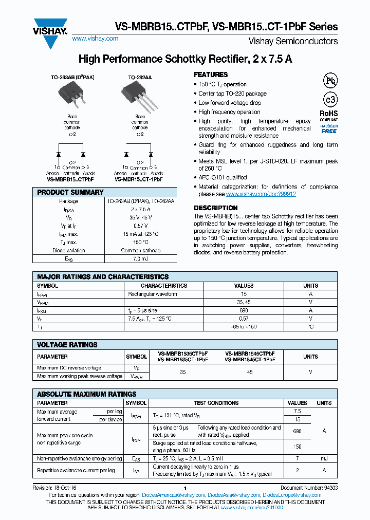 VS-MBRB15CTPBF_9044434.PDF Datasheet