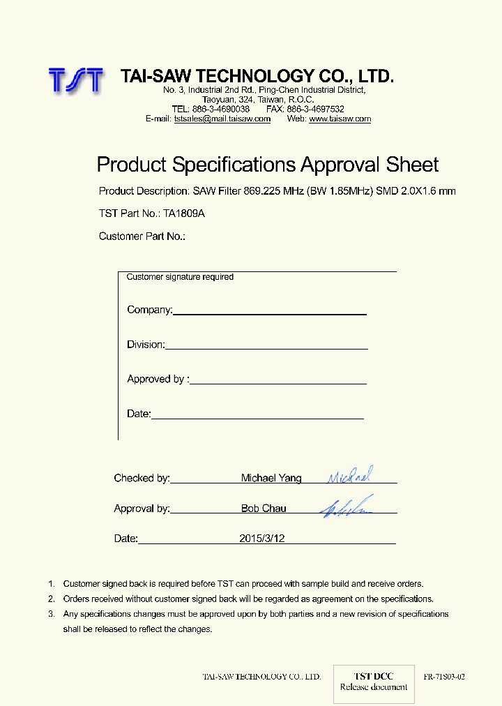TA1809A_9045399.PDF Datasheet