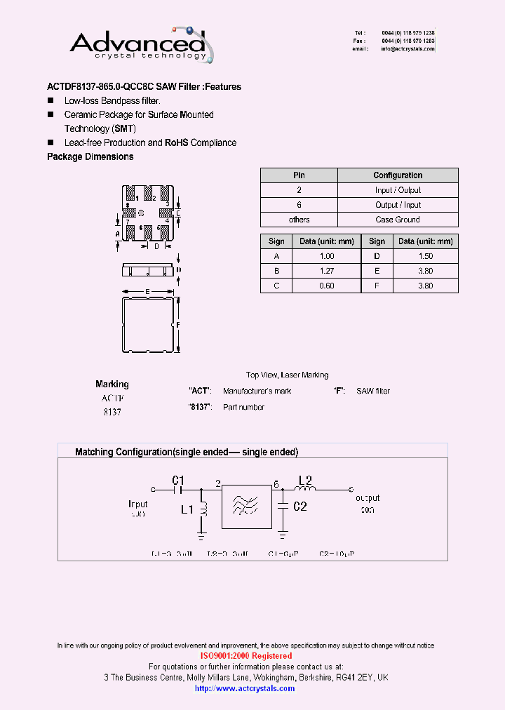 ACTDF8137_9045472.PDF Datasheet
