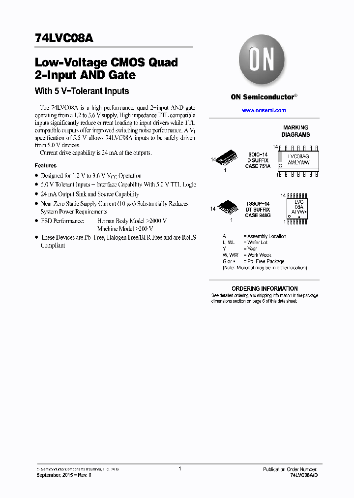 74LVC08ADR2G_9045484.PDF Datasheet