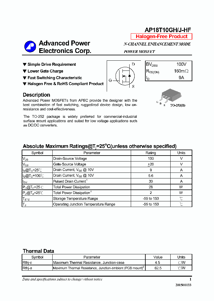 AP18T10GH-HF-16_9045846.PDF Datasheet