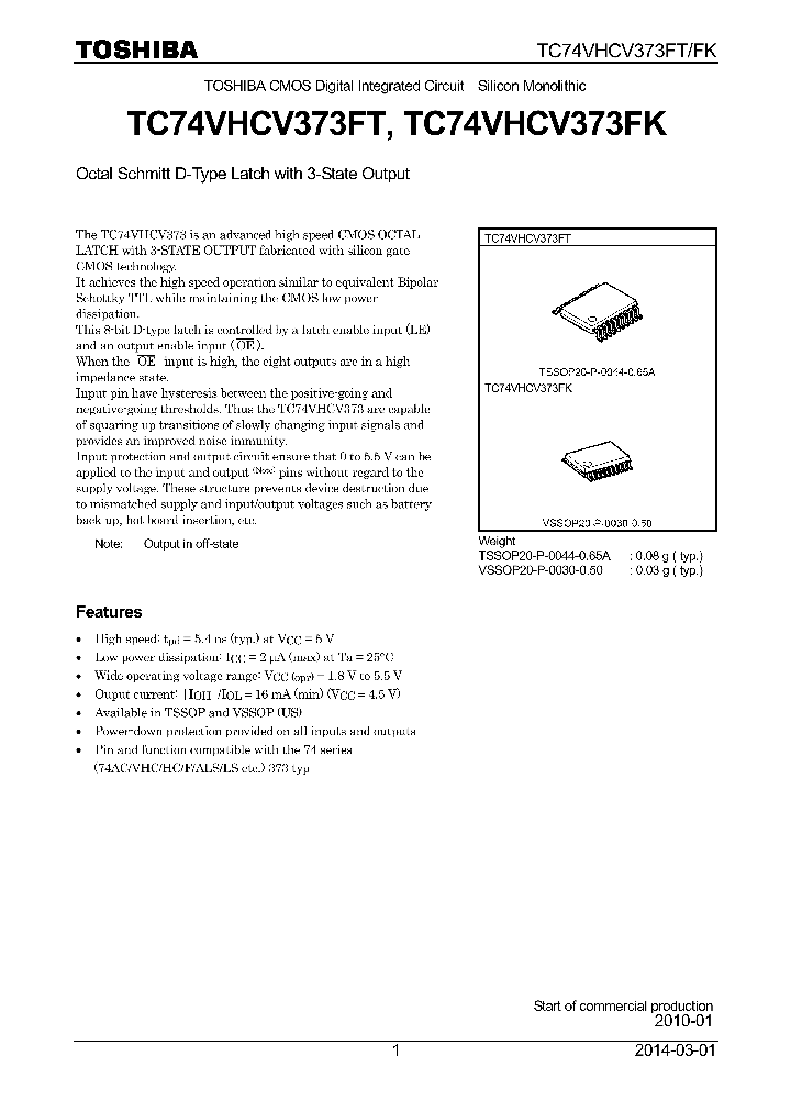 TC74VHCV373FT_9045874.PDF Datasheet