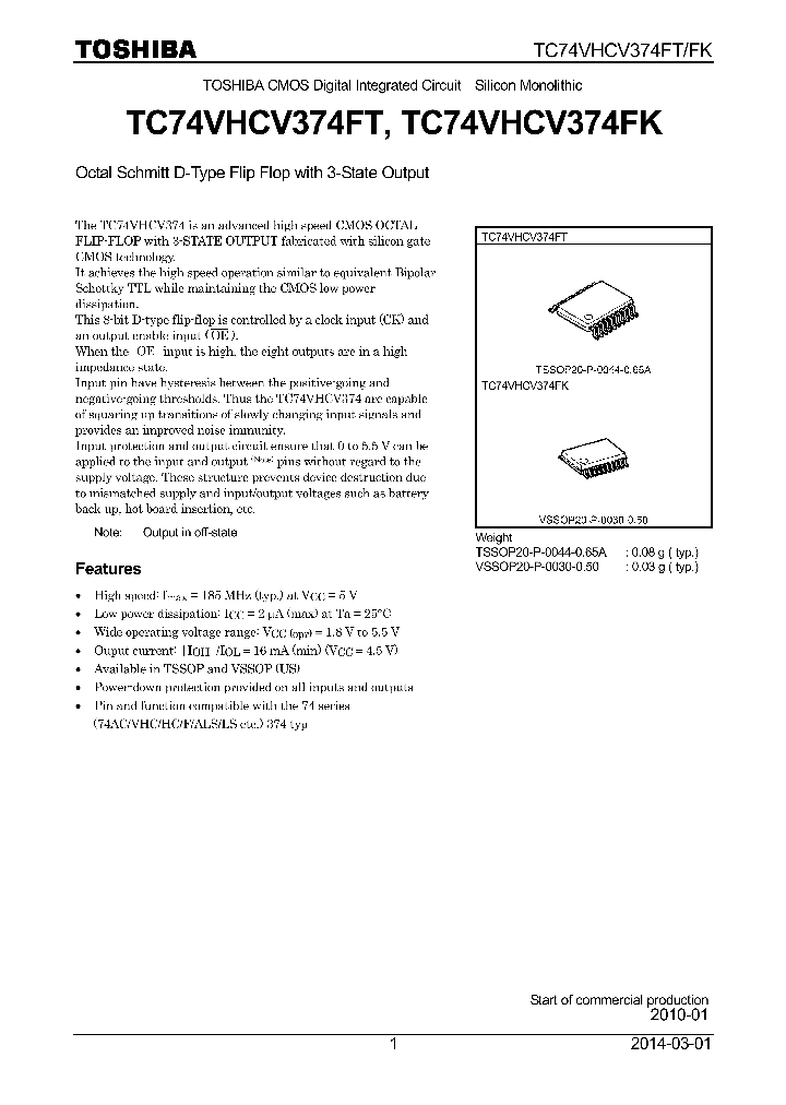 TC74VHCV374FK_9045875.PDF Datasheet