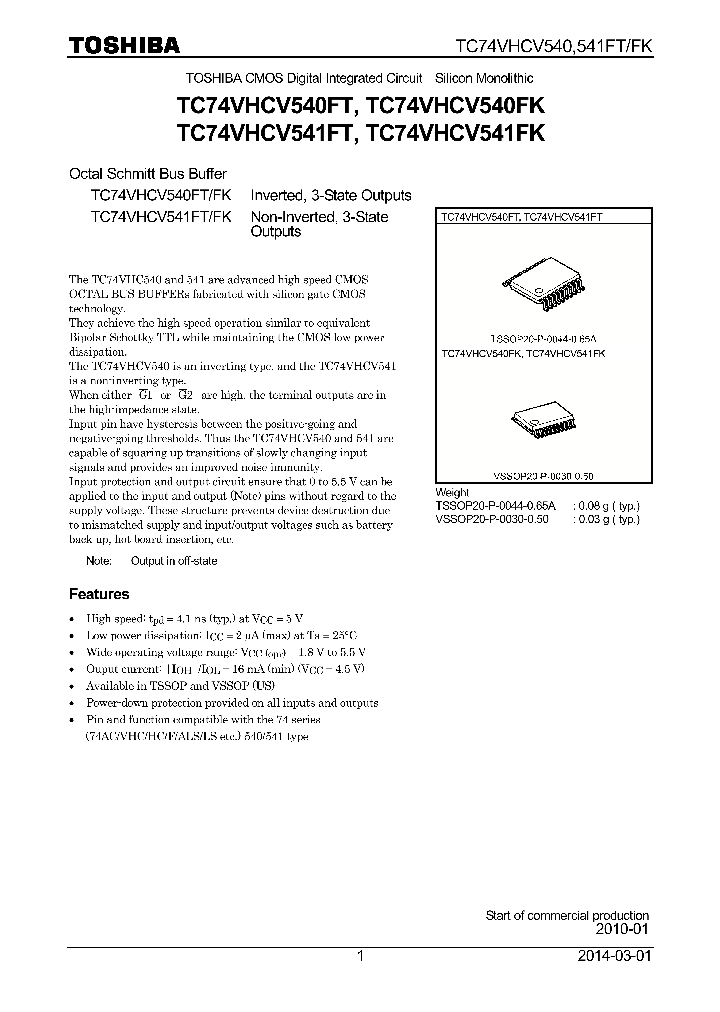 TC74VHCV540FK_9045877.PDF Datasheet