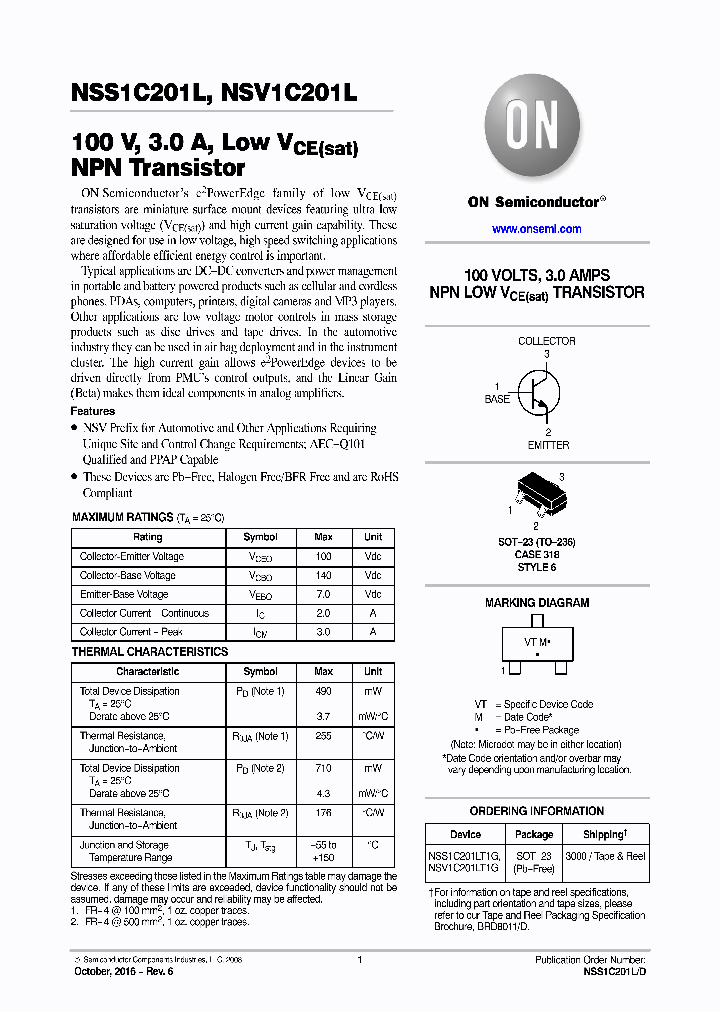 NSS1C201L_9046139.PDF Datasheet