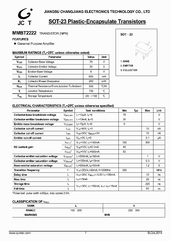 MMBT2222_9046378.PDF Datasheet