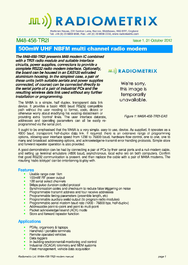 M48-458-TR2I_9046401.PDF Datasheet