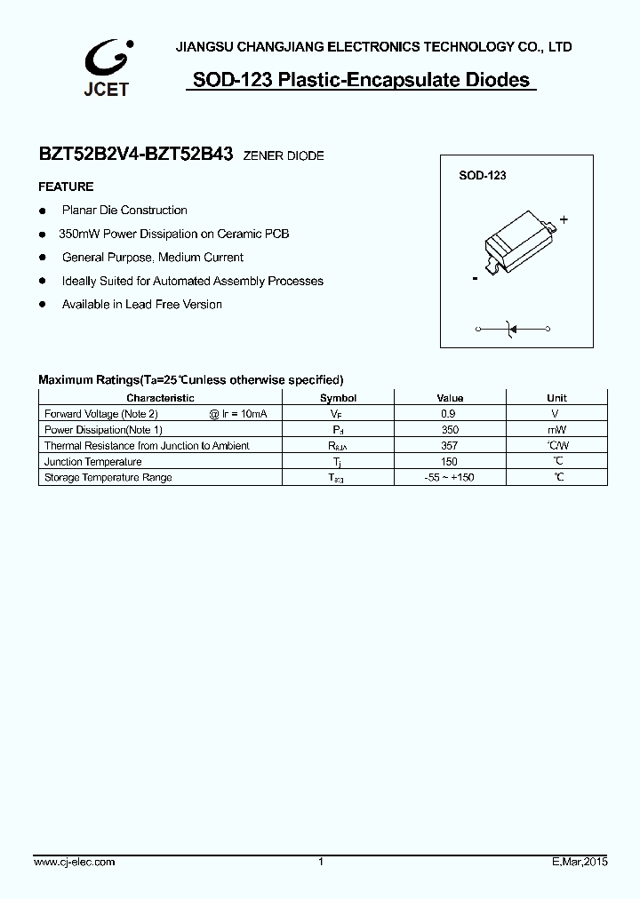 BZT52B8V2_9046570.PDF Datasheet