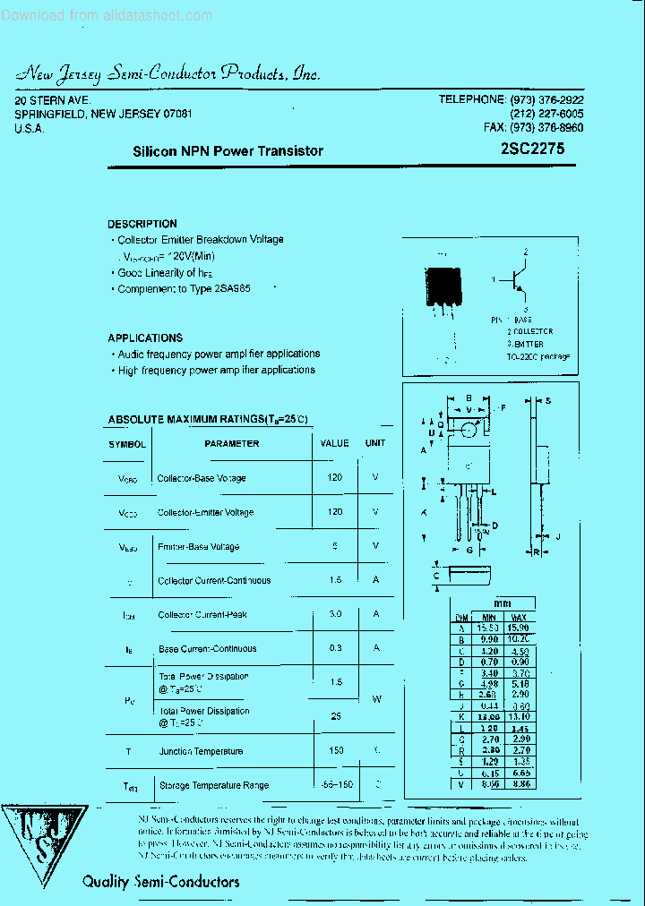 2SC2275_9047176.PDF Datasheet