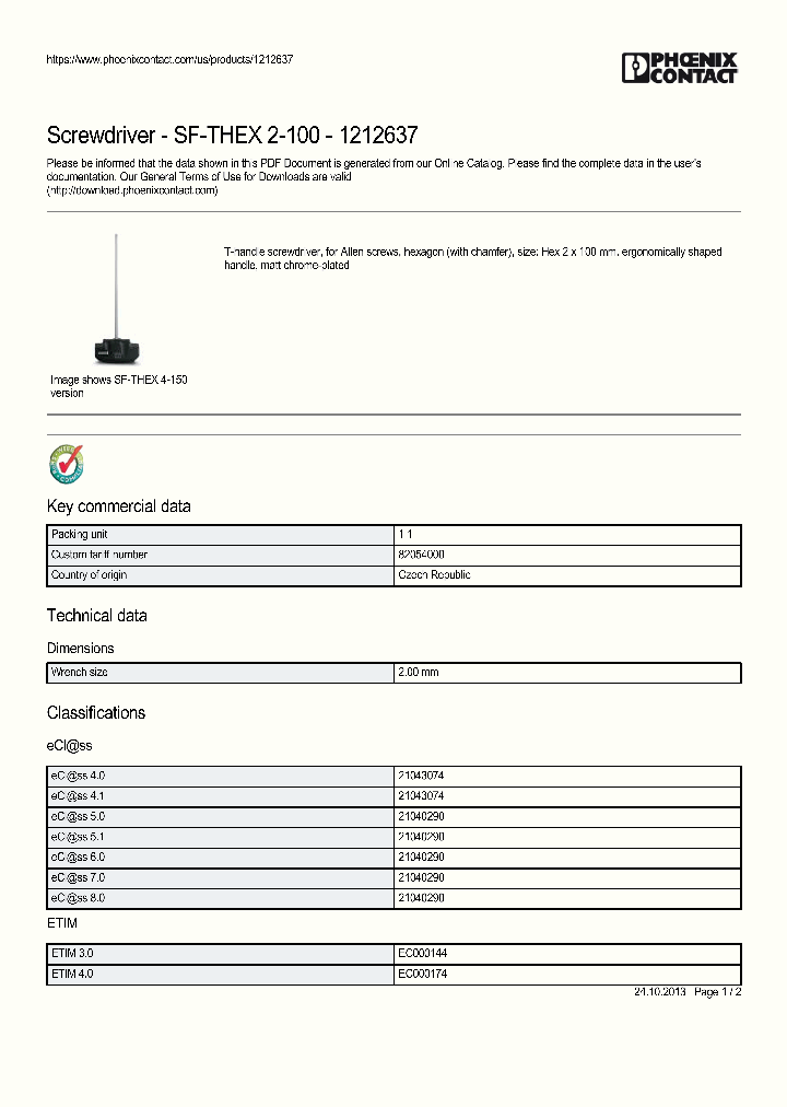 SF-THEX-2-100_9047402.PDF Datasheet
