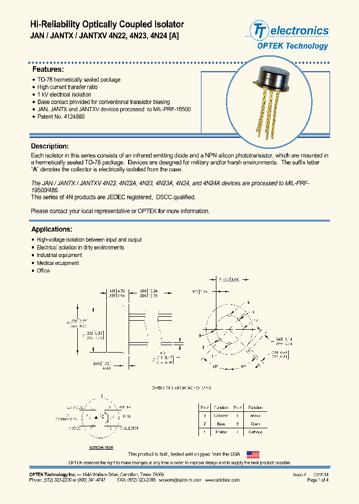 JANTX4N23_9047588.PDF Datasheet