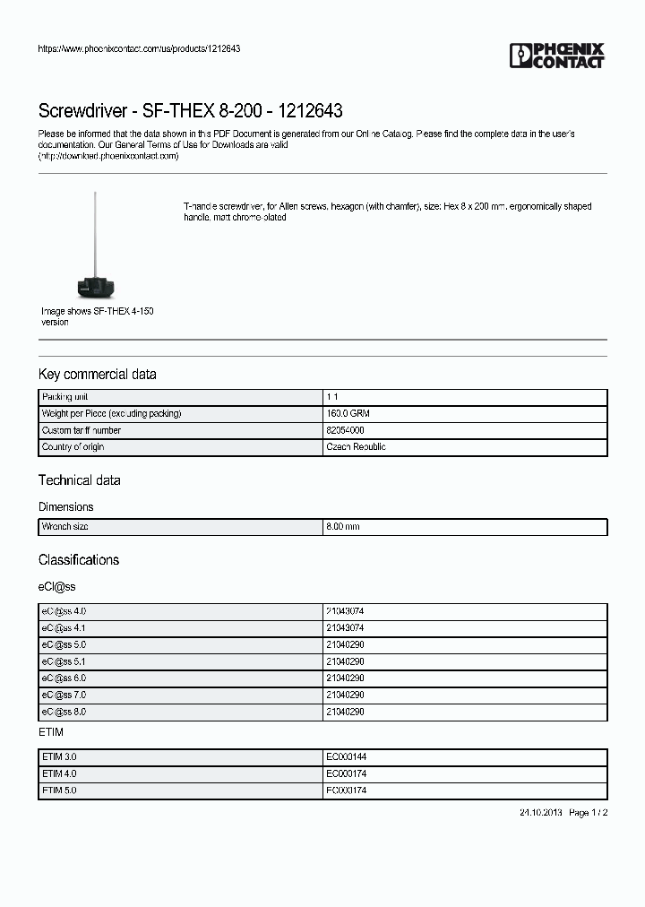 SF-THEX-8-200_9047407.PDF Datasheet
