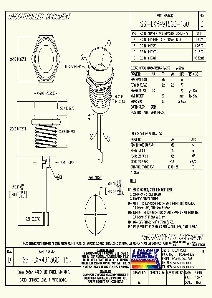 SSI-LXR4915GD-150_9047722.PDF Datasheet