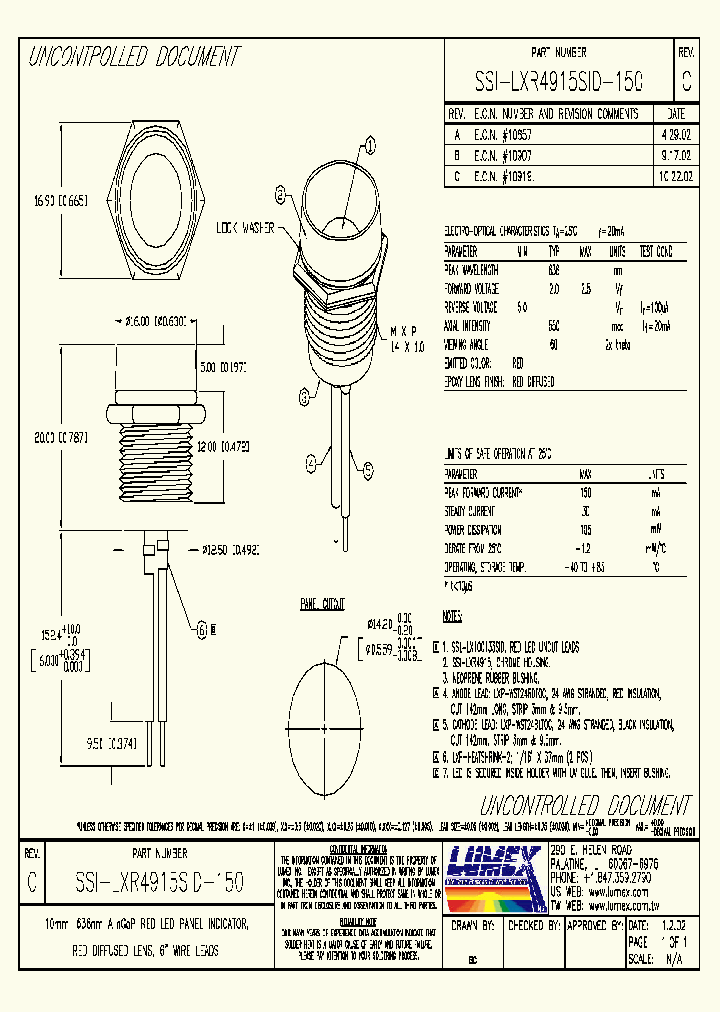 SSI-LXR4915SID-150_9047729.PDF Datasheet