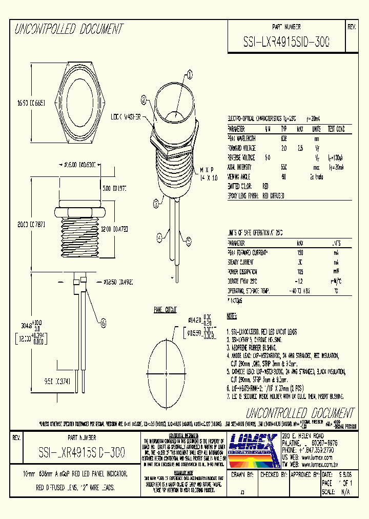 SSI-LXR4915SID-300_9047730.PDF Datasheet