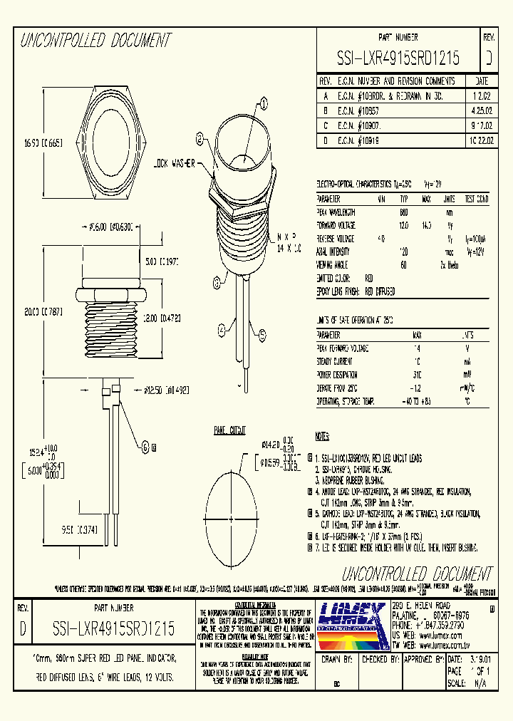 SSI-LXR4915SRD1215_9047734.PDF Datasheet
