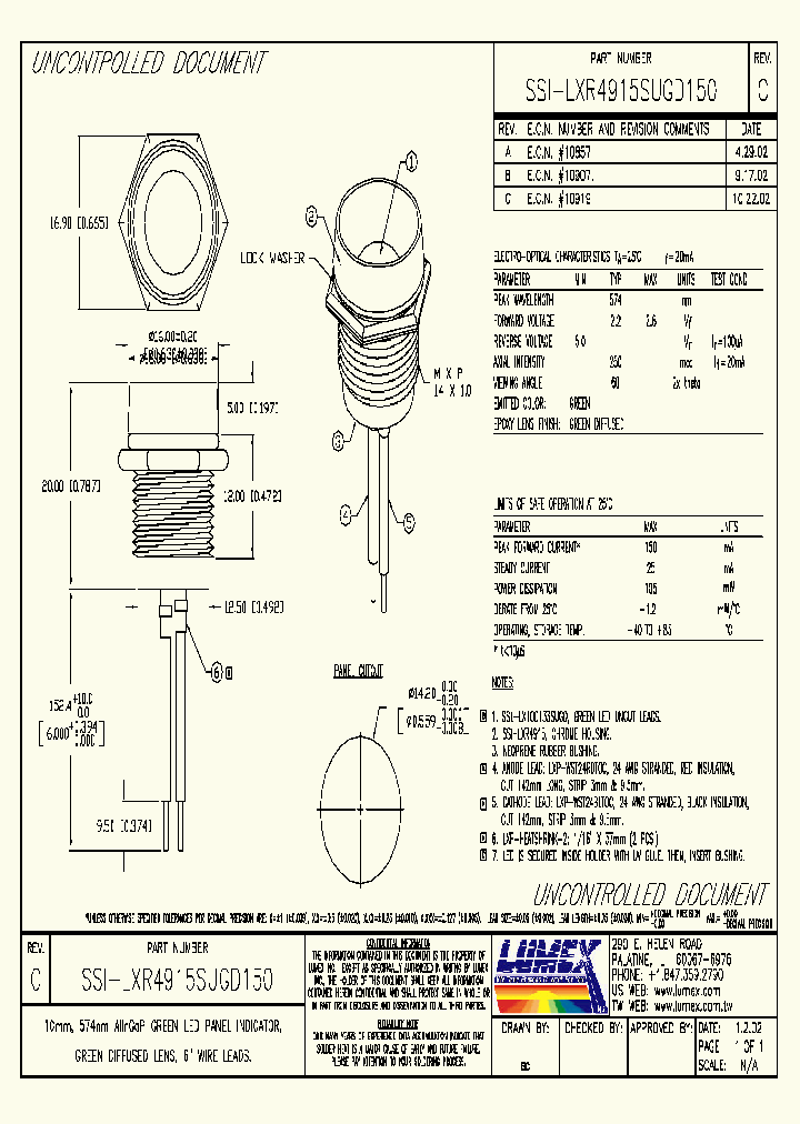 SSI-LXR4915SUGD150_9047735.PDF Datasheet