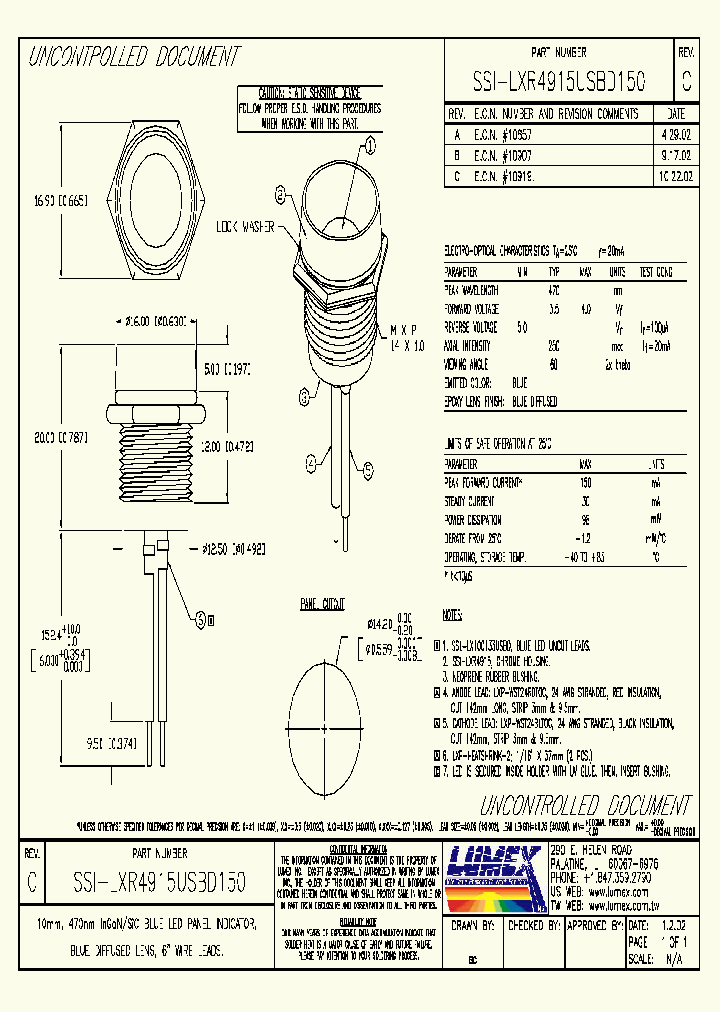 SSI-LXR4915USBD150_9047739.PDF Datasheet