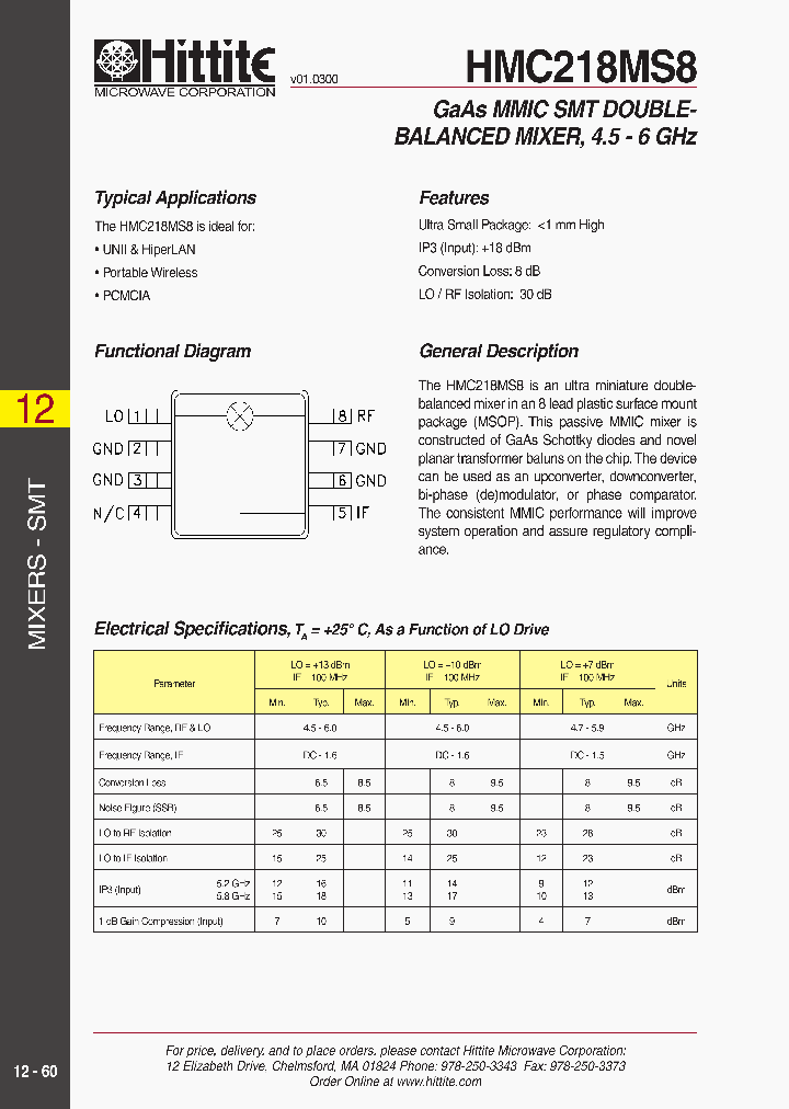 HMC218MS8_9047770.PDF Datasheet