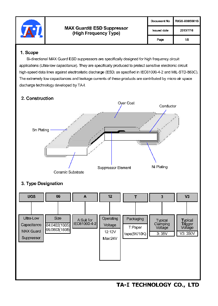 UGS04A03T3V3_9048367.PDF Datasheet