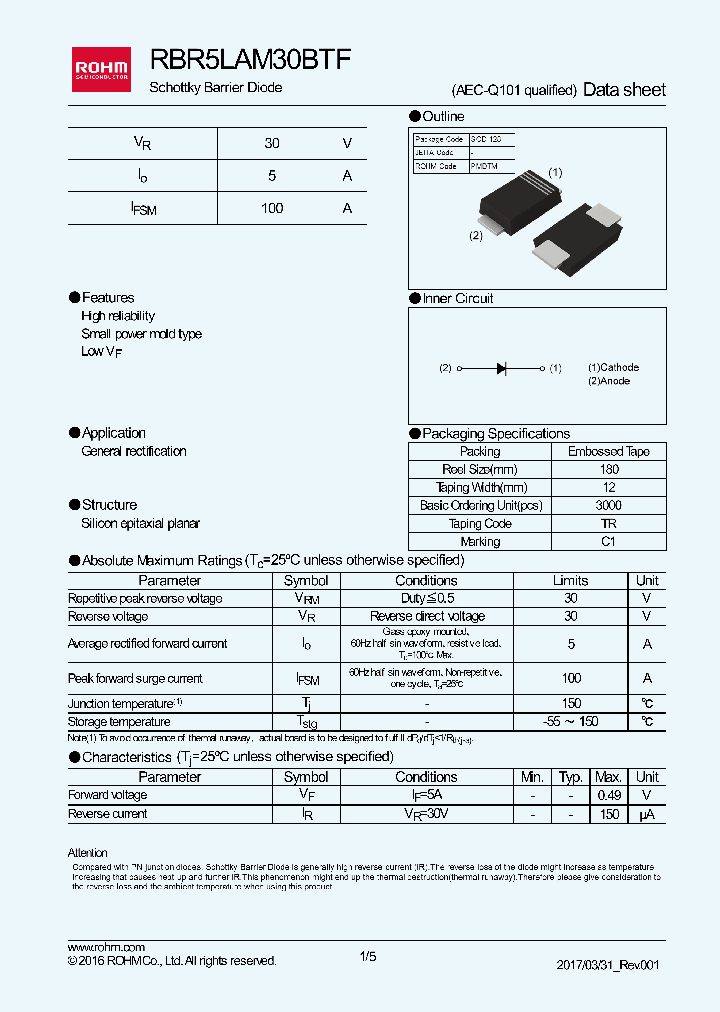 RBR5LAM30BTF_9048566.PDF Datasheet