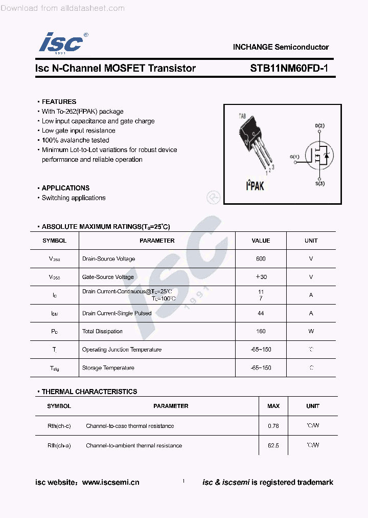 STB11NM60FD-1_9048626.PDF Datasheet
