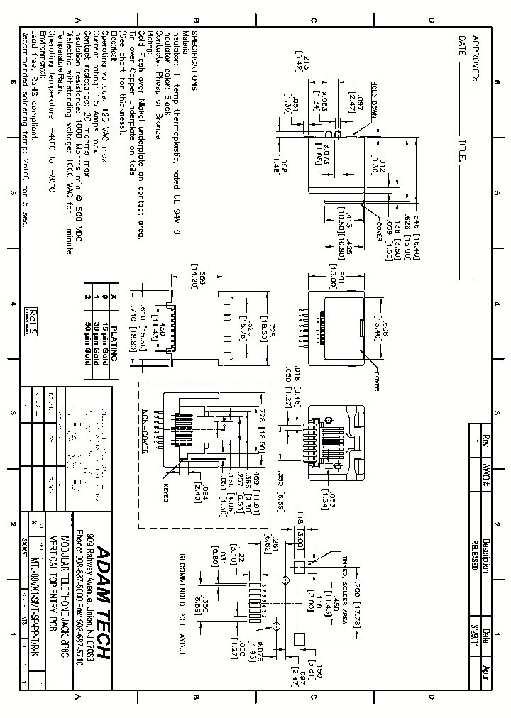 MTJ-88VX1-SMT-SP-PP-TR-K_9048682.PDF Datasheet