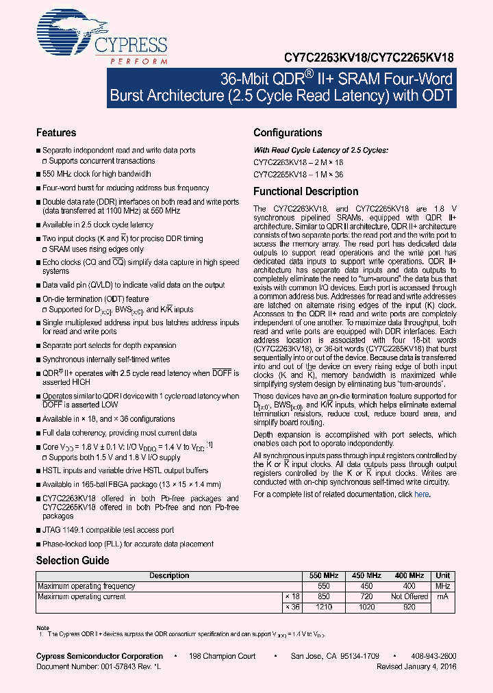 CY7C2263KV18-450BZXI_9049293.PDF Datasheet