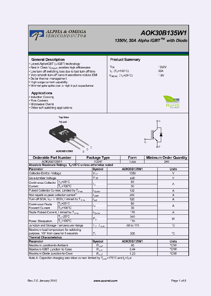 AOK30B135W1_9049431.PDF Datasheet