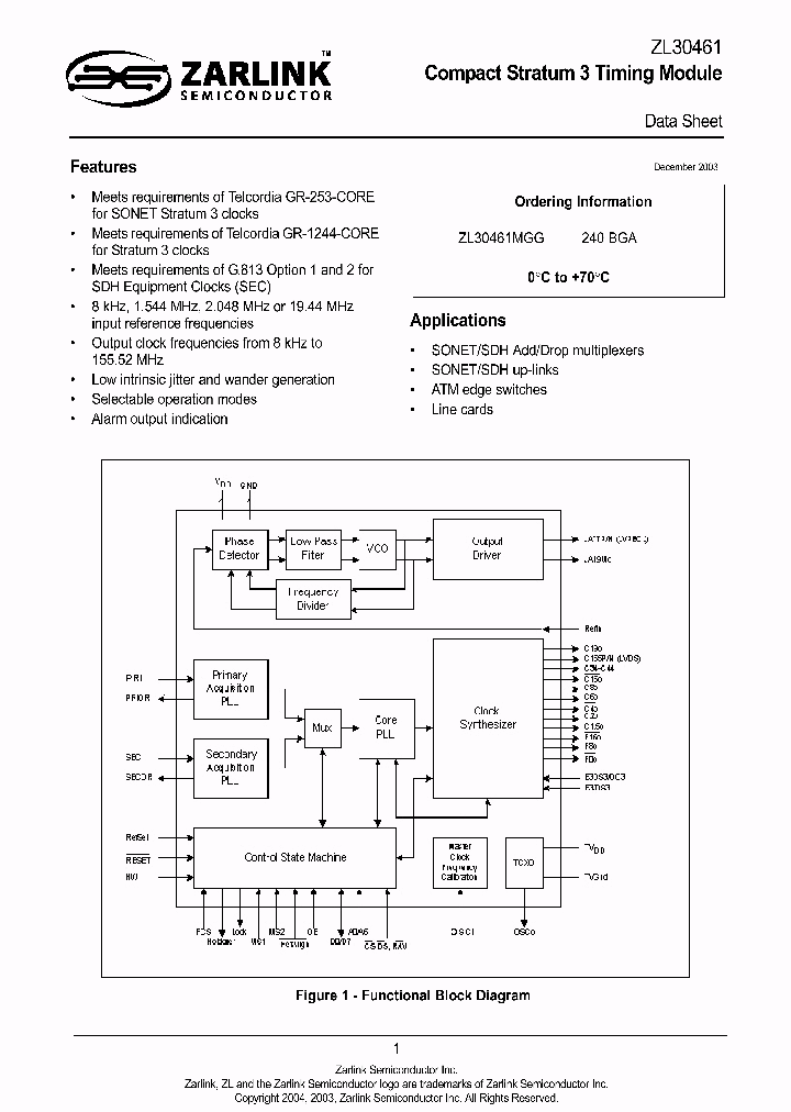 ZL30461MGG_9049492.PDF Datasheet