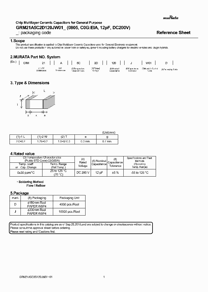 GRM21A5C2D120JW01_9049575.PDF Datasheet