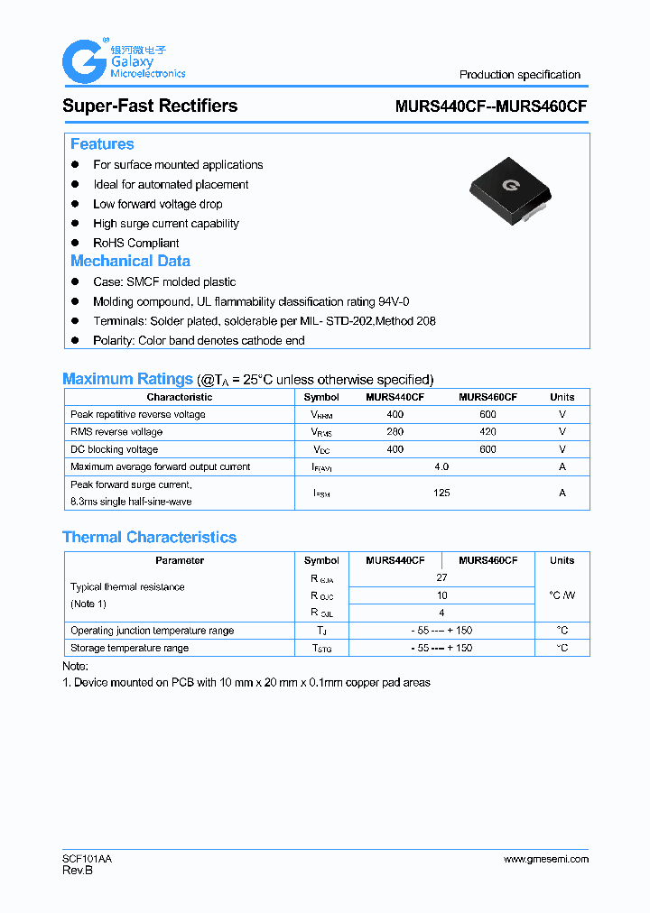 MURS440CF_9049699.PDF Datasheet