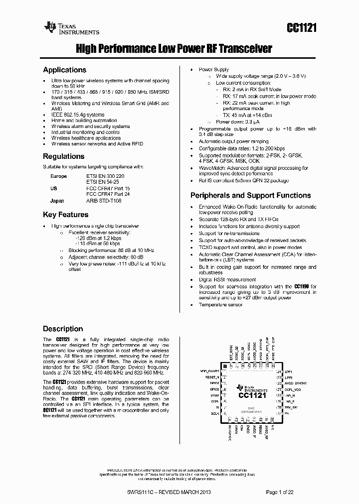 CC1121RHBR_9049851.PDF Datasheet