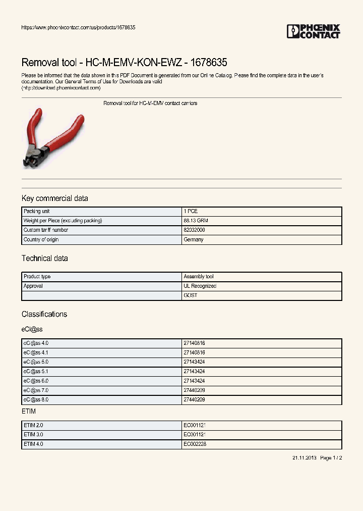 HC-M-EMV-KON-EWZ_9050032.PDF Datasheet