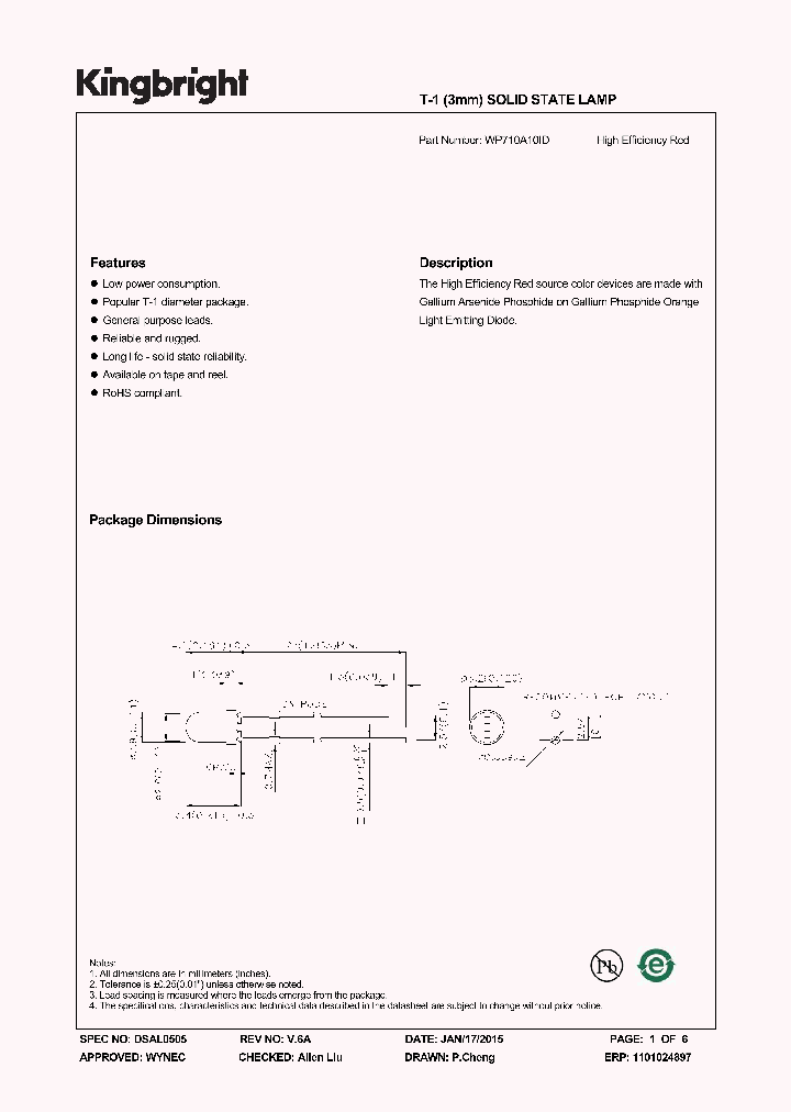 WP710A10ID_9050456.PDF Datasheet