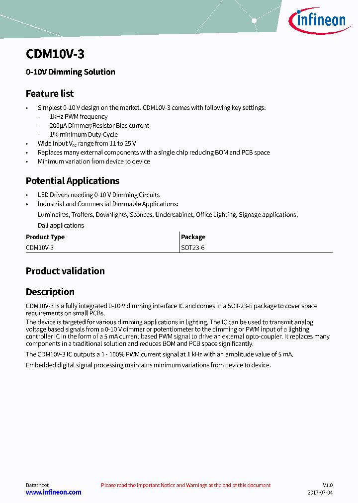 CDM10V-3_9050585.PDF Datasheet