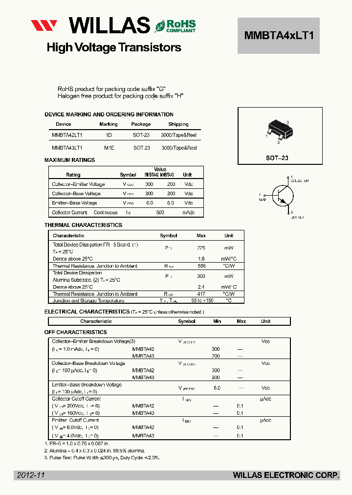 MMBTA4XLT1_9050621.PDF Datasheet