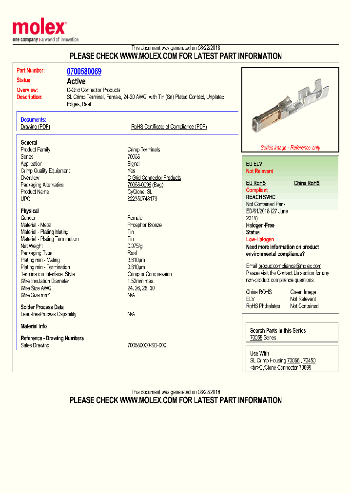 0700580069_9050923.PDF Datasheet